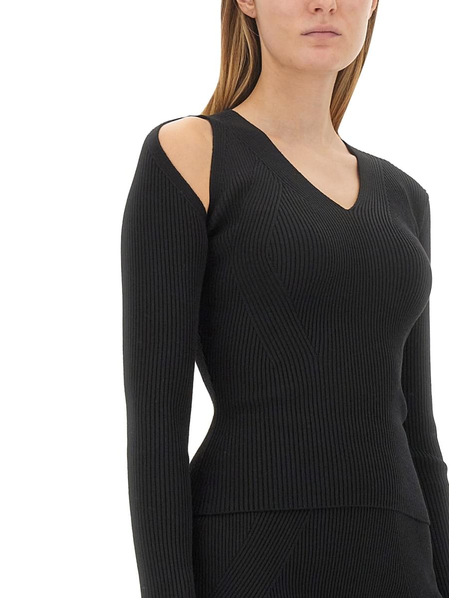 Alexander Mcqueen Women Shirt Cut Out ALEXANDER MCQUEEN
