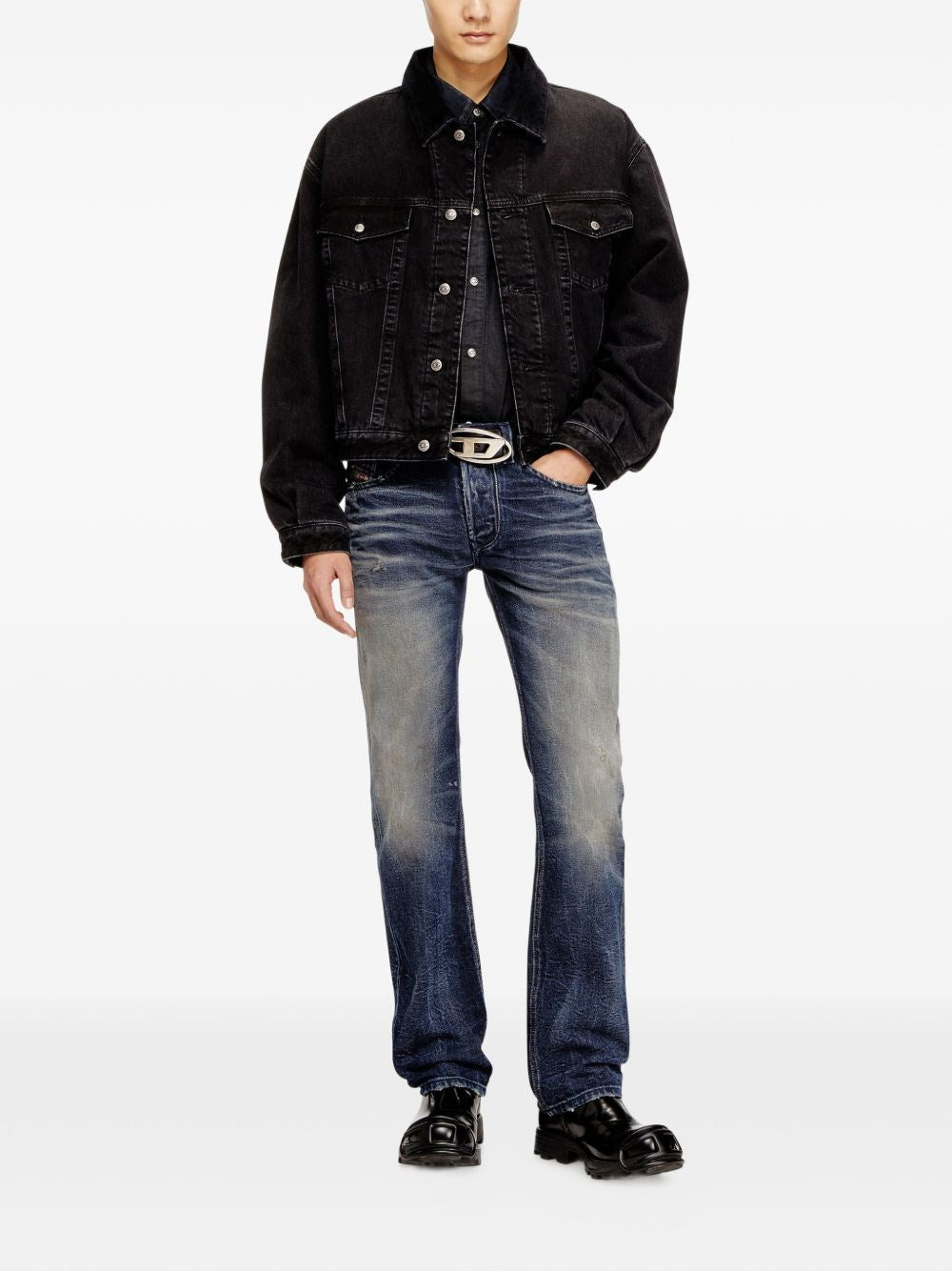 Diesel Men Straight Jeans DIESEL