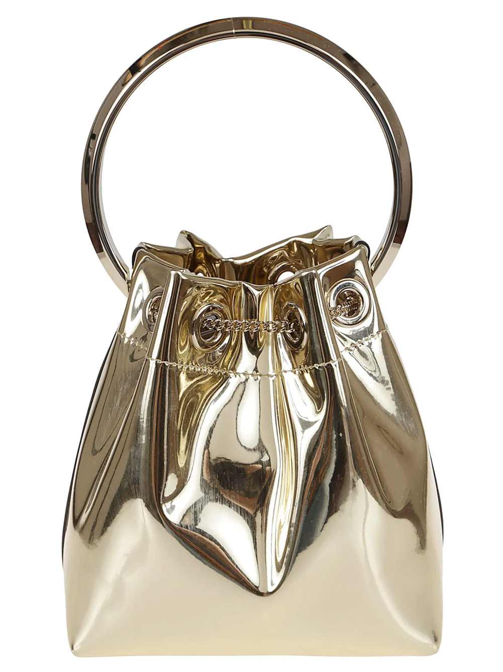 Jimmy Choo Women Jimmy Choo Bon Bon Drawstring Bucket Bag JIMMY CHOO