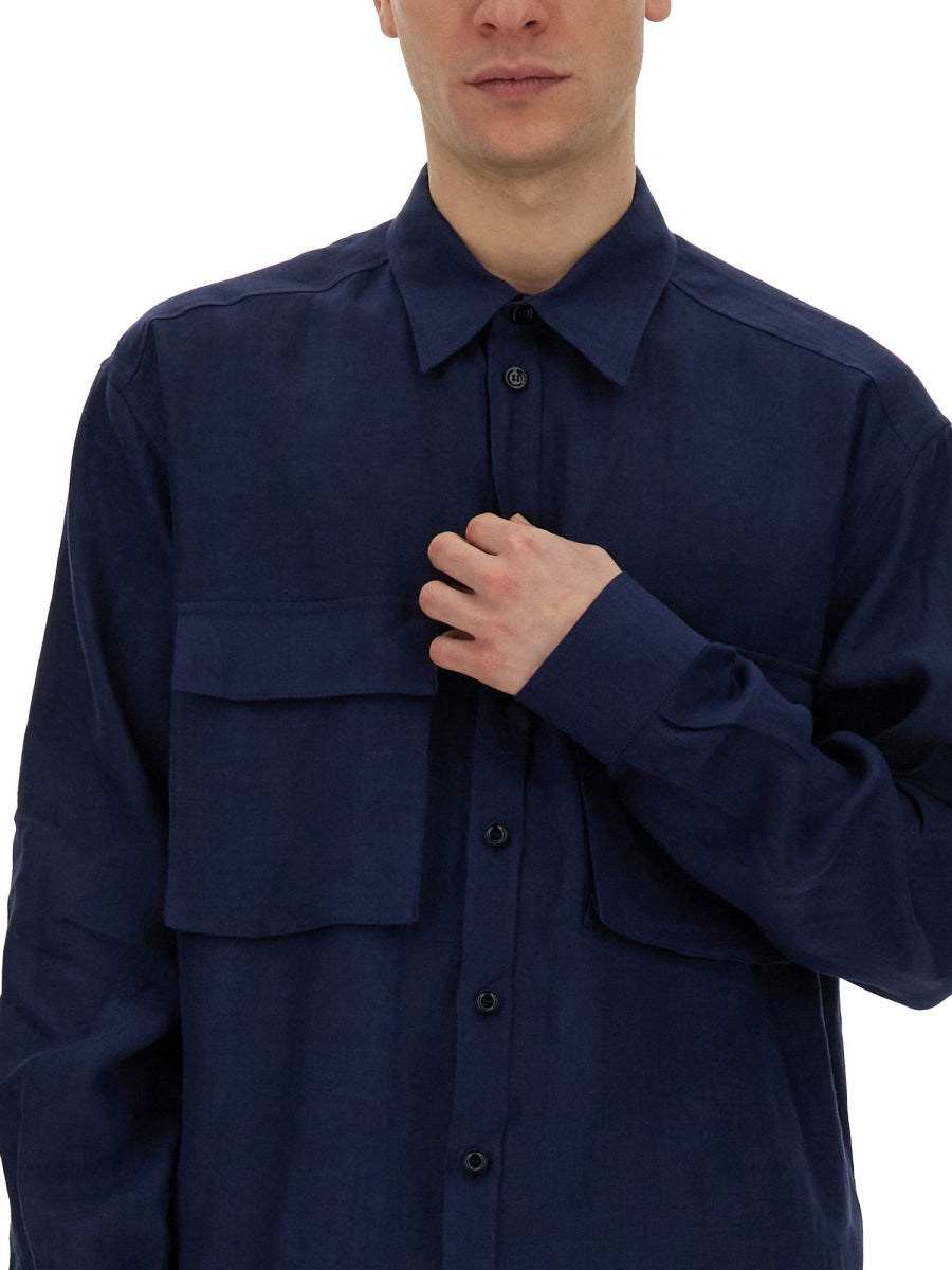 Dolce & Gabbana Men Shirt With Pockets DOLCE & GABBANA