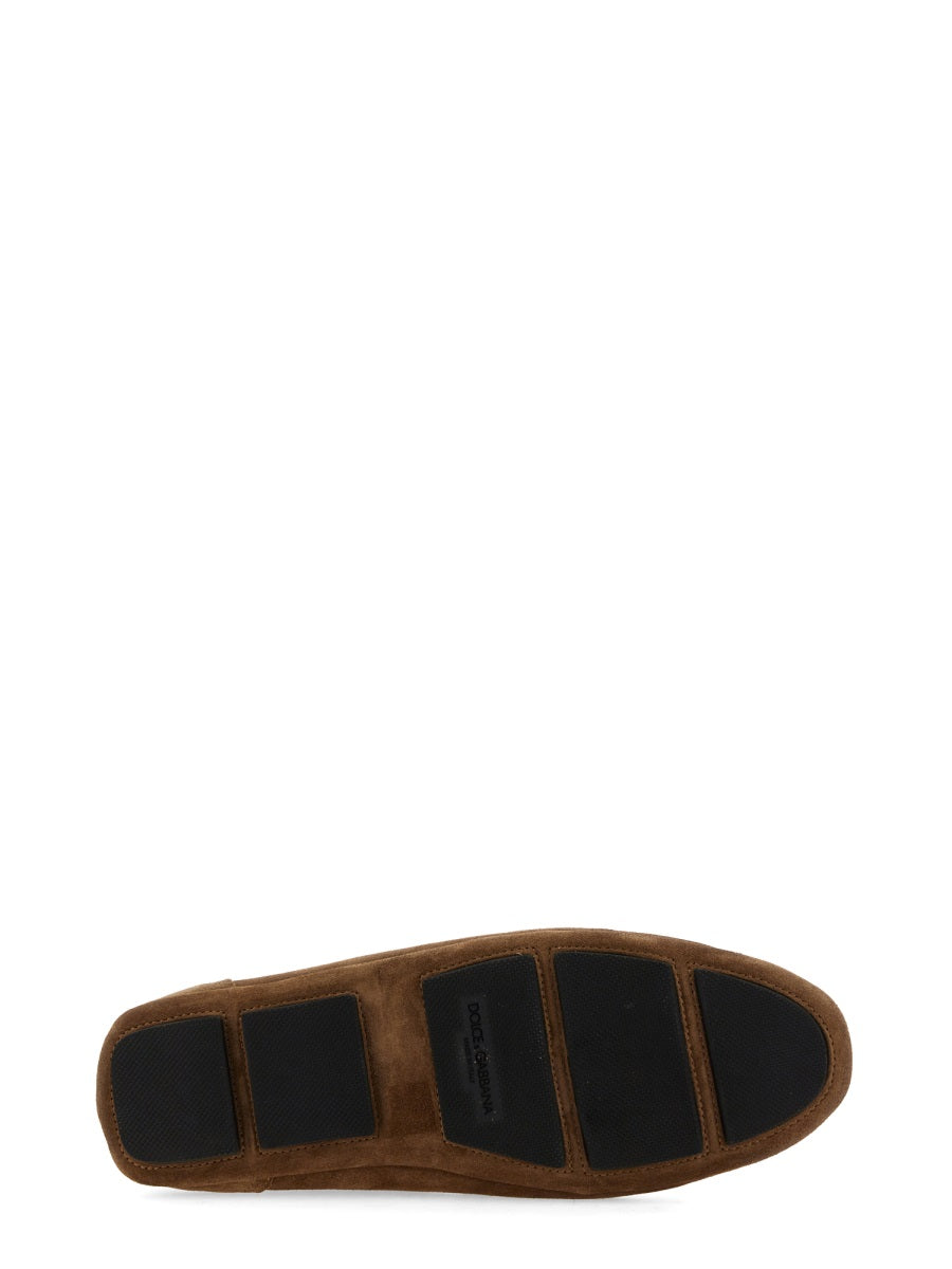 Dolce & Gabbana Men Leather Drivers DOLCE & GABBANA