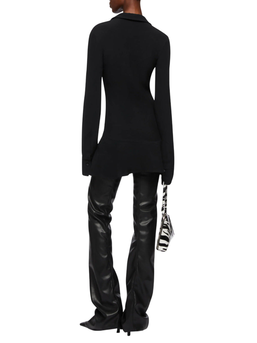 The Attico Women Black Mini Dress THE ATTICO