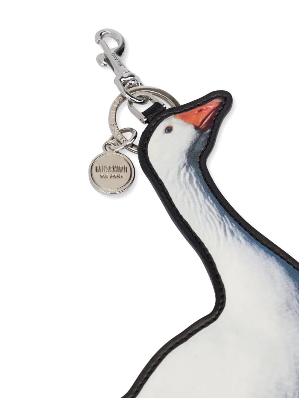 Moschino Women Pouch With Goose Motif MOSCHINO