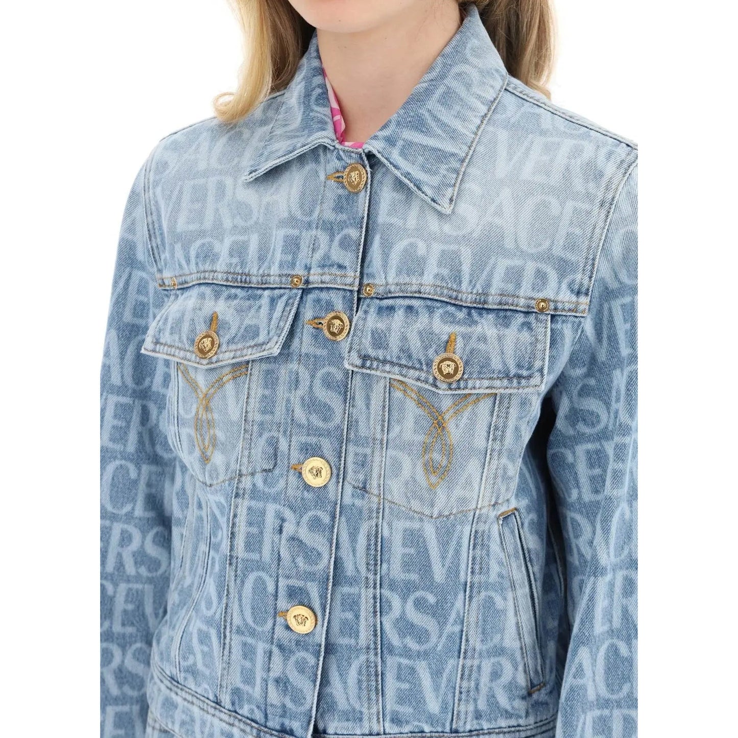 Versace Denim Jacket Women VERSACE