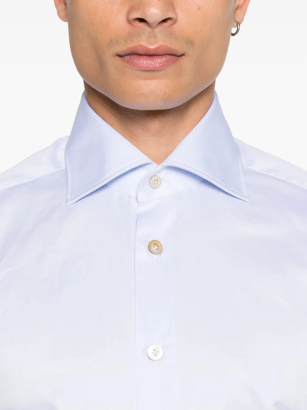 Kiton Men Cotton Shirt KITON