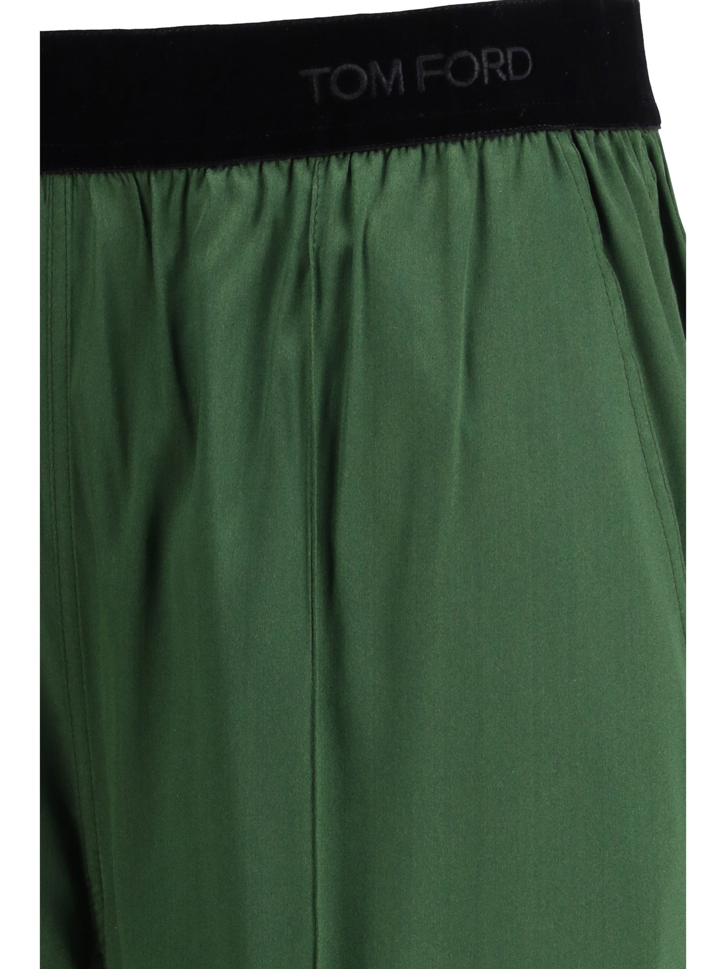 Tom Ford Women Stretch Silk Satin Pants TOM FORD