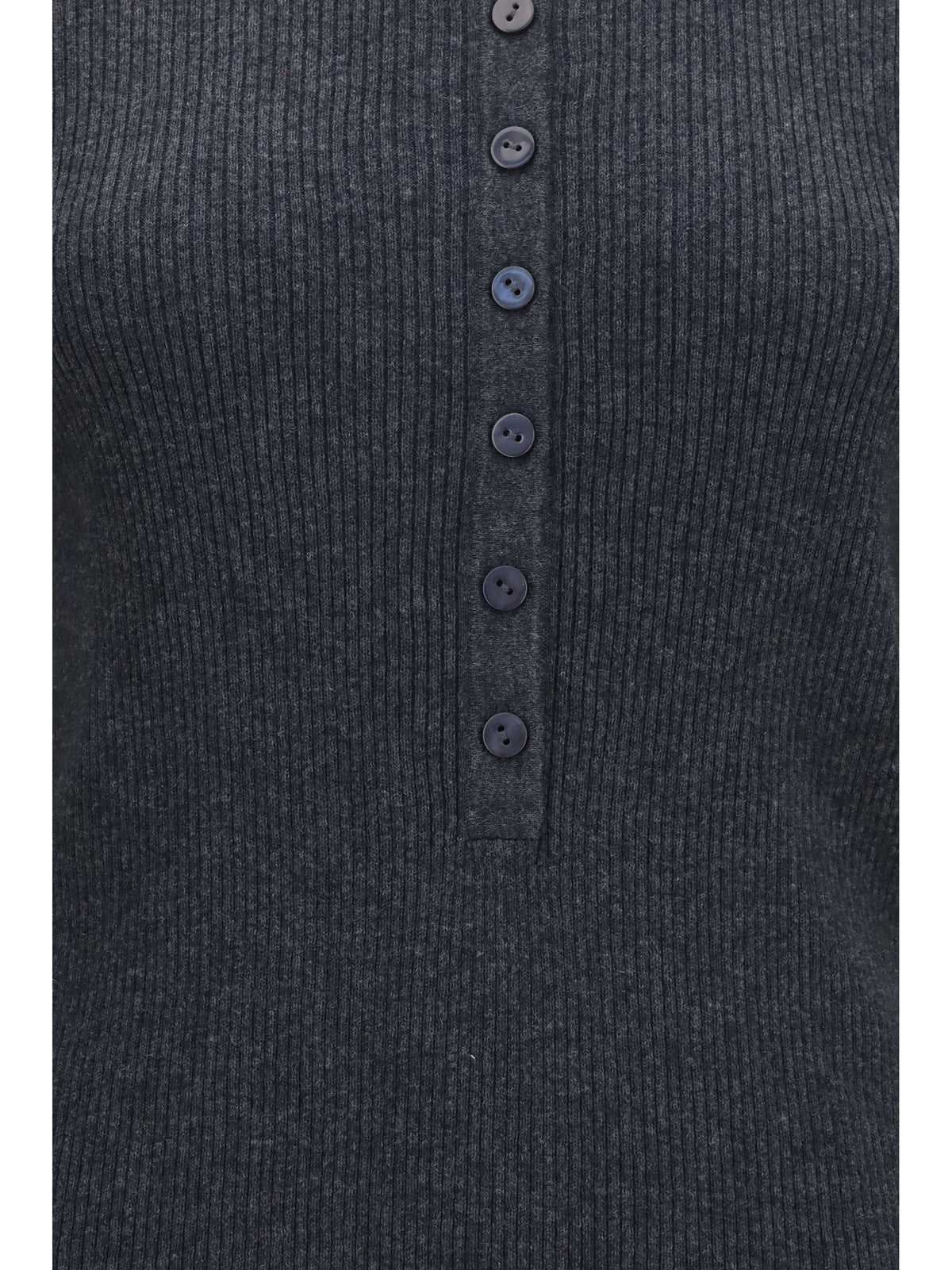 Lisa Yang Women Airi Henley Sweater In Cotton And Cashmere LISA YANG