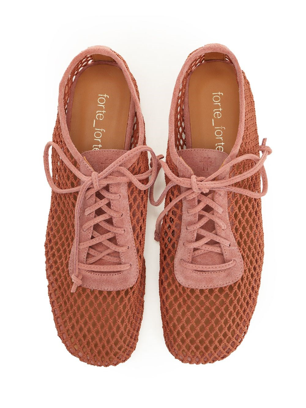 Forte_Forte Women Mesh Lace-Up Shoes FORTE FORTE
