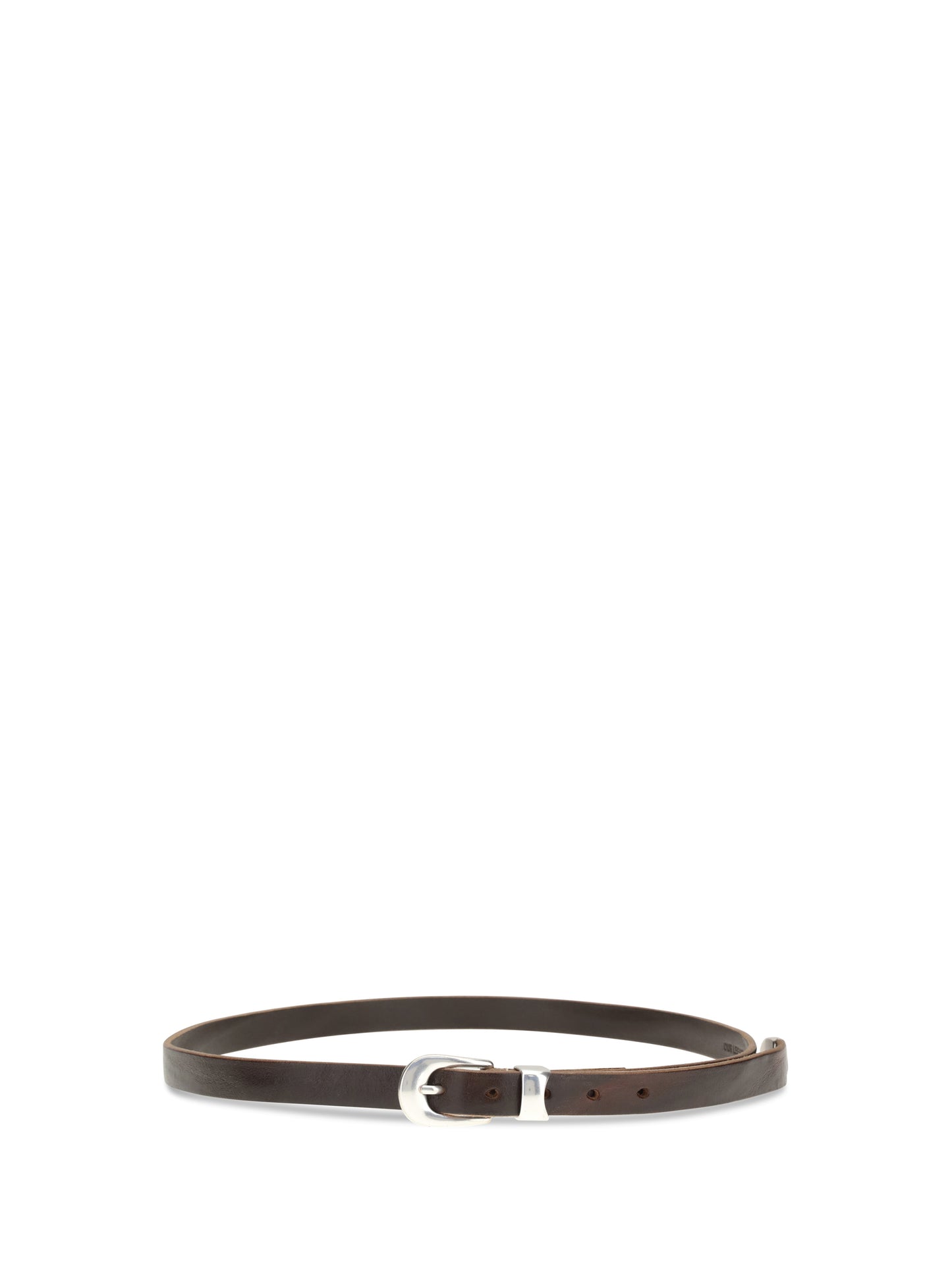 Our Legacy Men Leather Belt OUR LEGACY