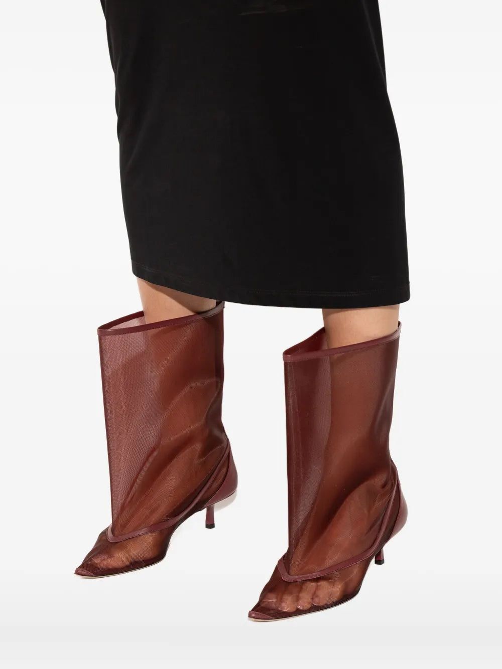 Jacquemus Women Tourni Mesh Boots JACQUEMUS