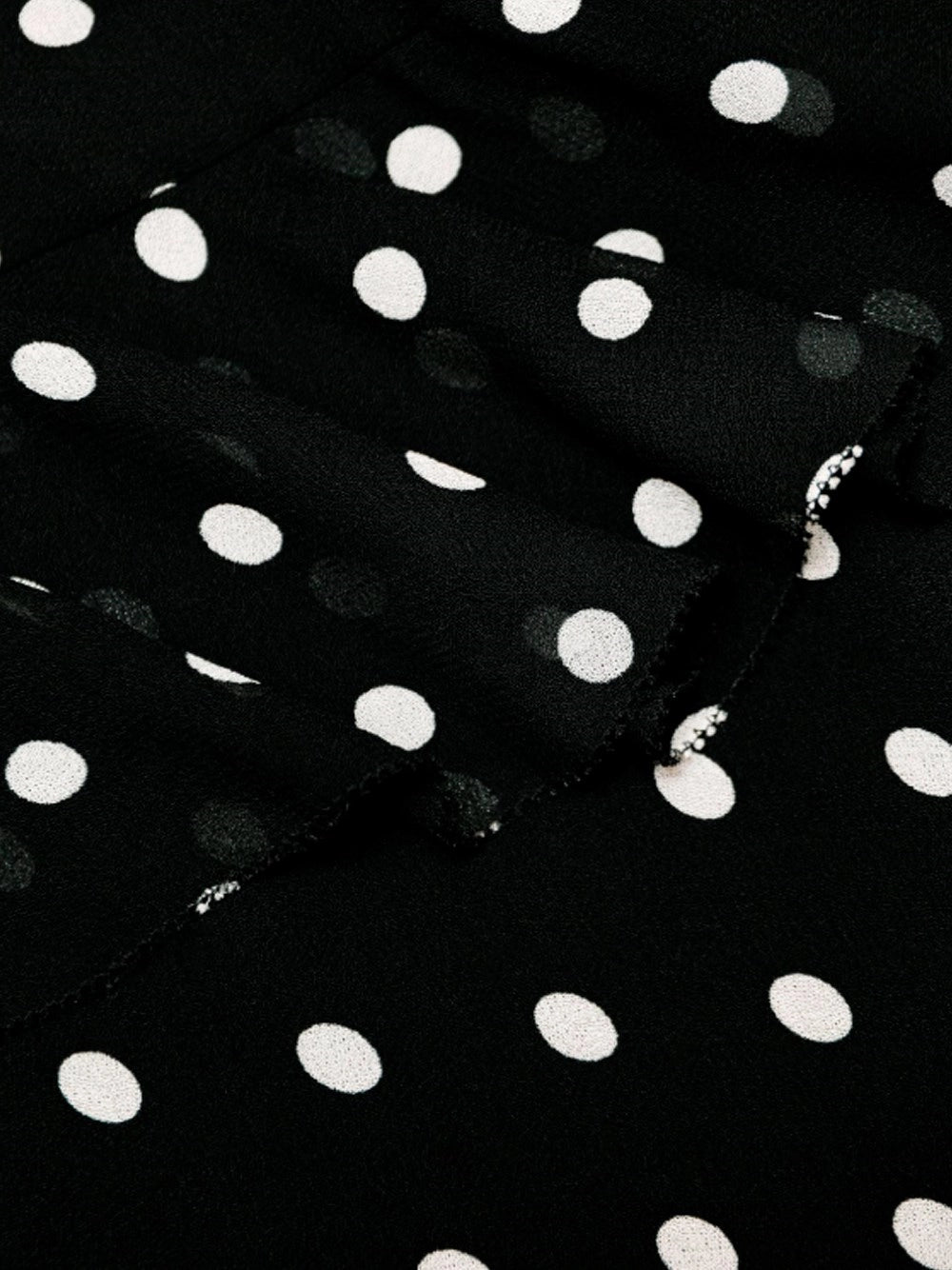 Self-Portrait Women Polka Dot Georgette Maxi Dress SELF-PORTRAIT