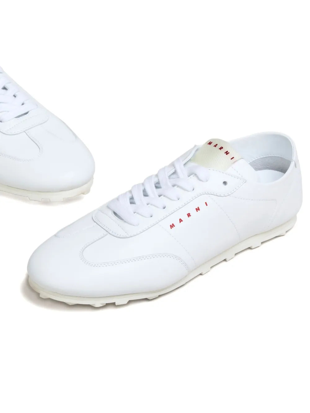 Marni Women Leather Lace-Up Sneakers MARNI