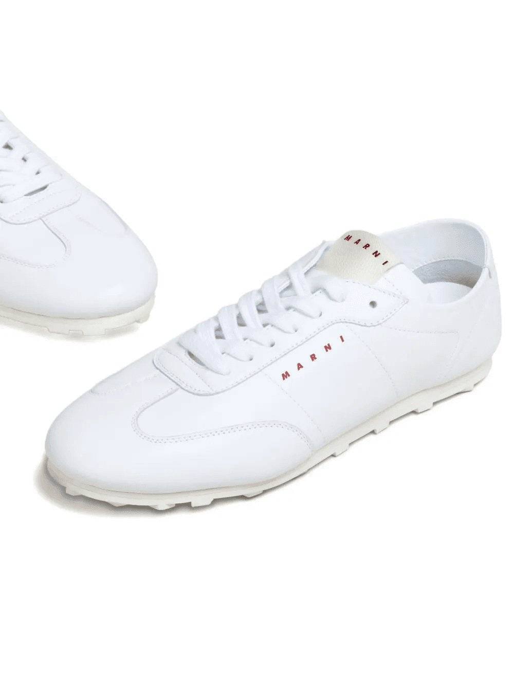 Marni Women Leather Lace-Up Sneakers MARNI