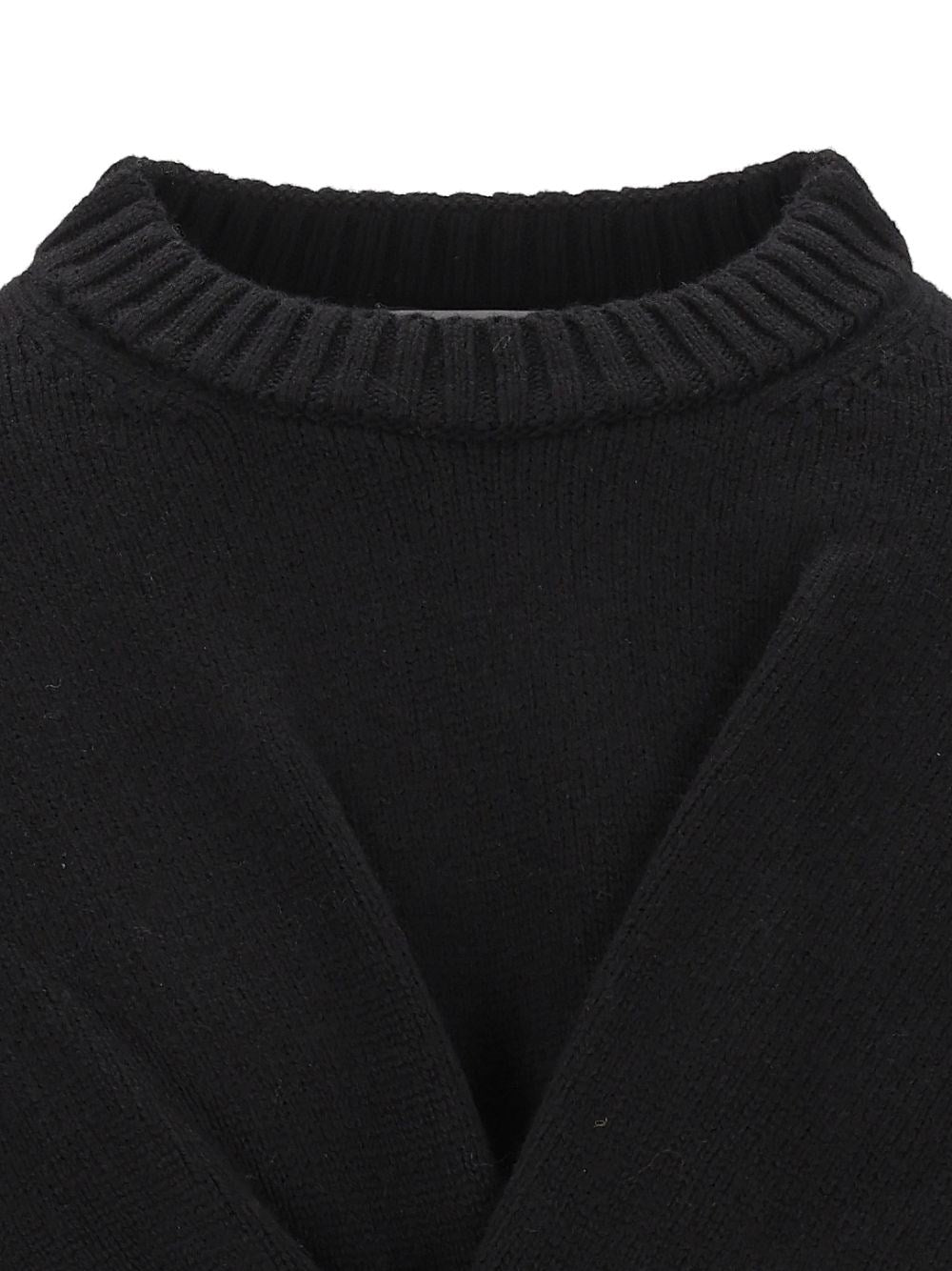 Balenciaga Women Sweater With A Knotted Waist BALENCIAGA