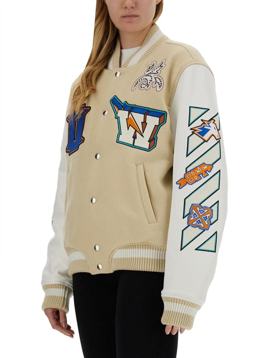 Off-White Women Varsity Jacket OFF-WHITE