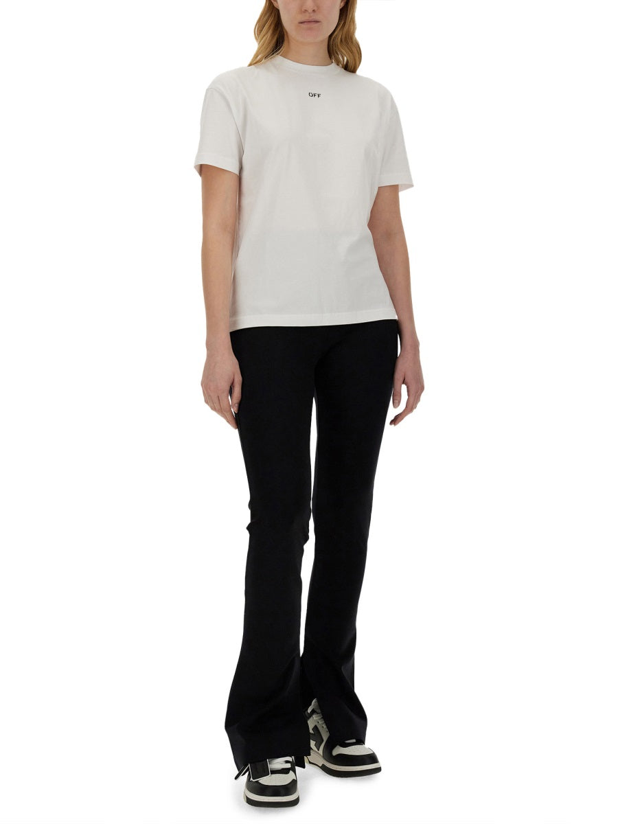 Off-White Women Off-White Women T-Shirt With Logo OFF-WHITE