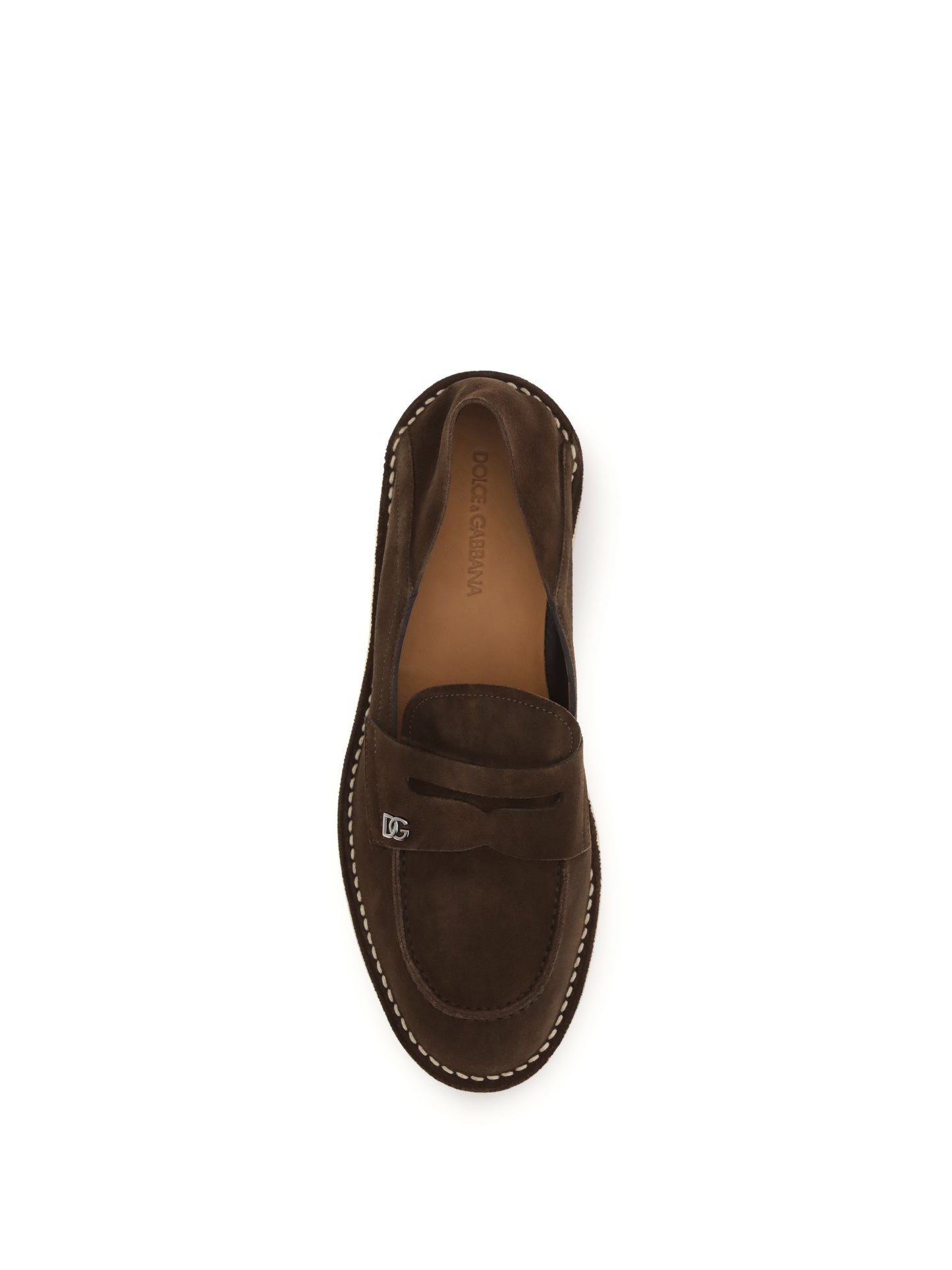 Dolce & Gabbana Men Suede Loafers DOLCE & GABBANA