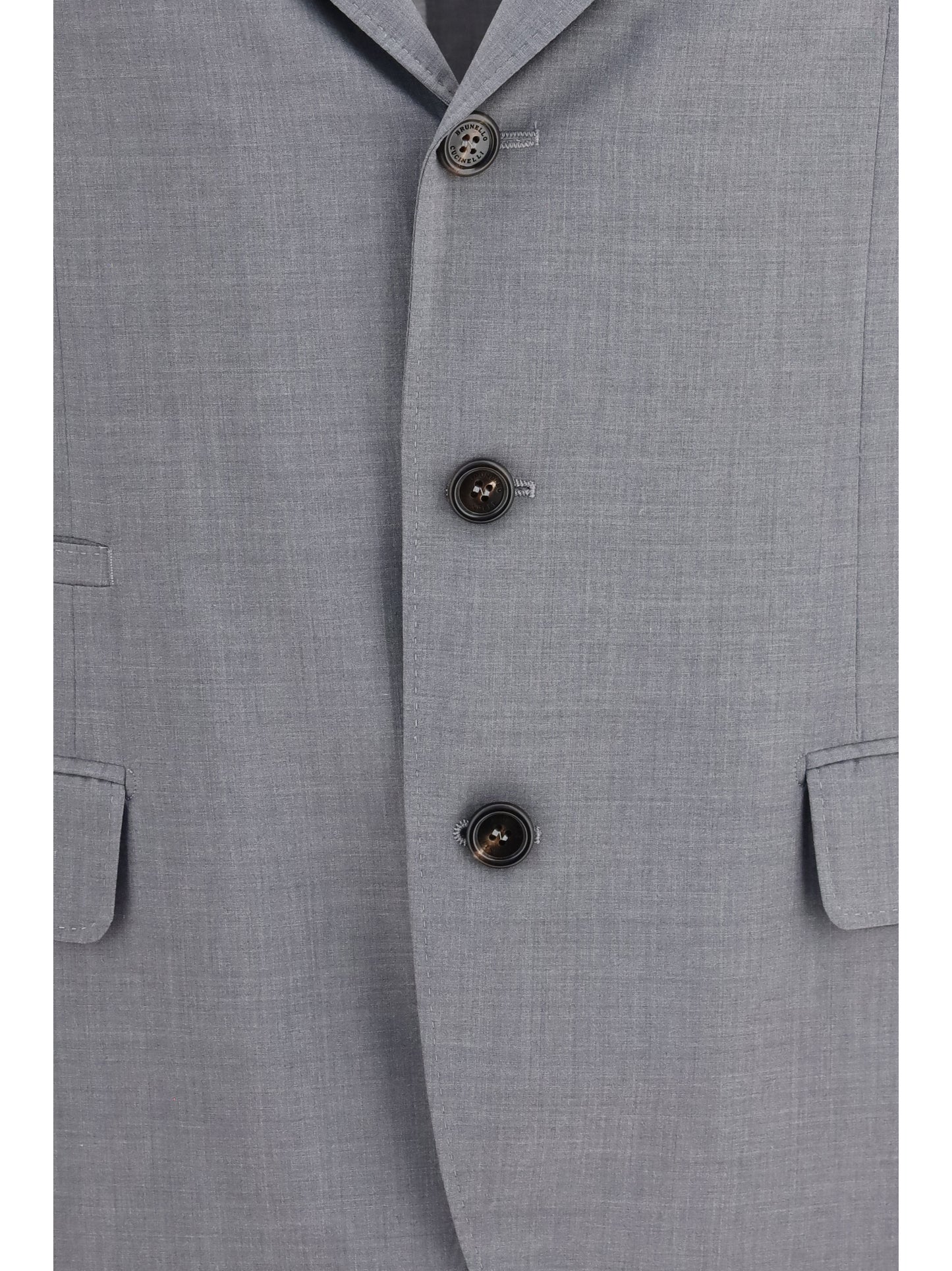 Brunello Cucinelli Men Three-Button Blazer BRUNELLO CUCINELLI