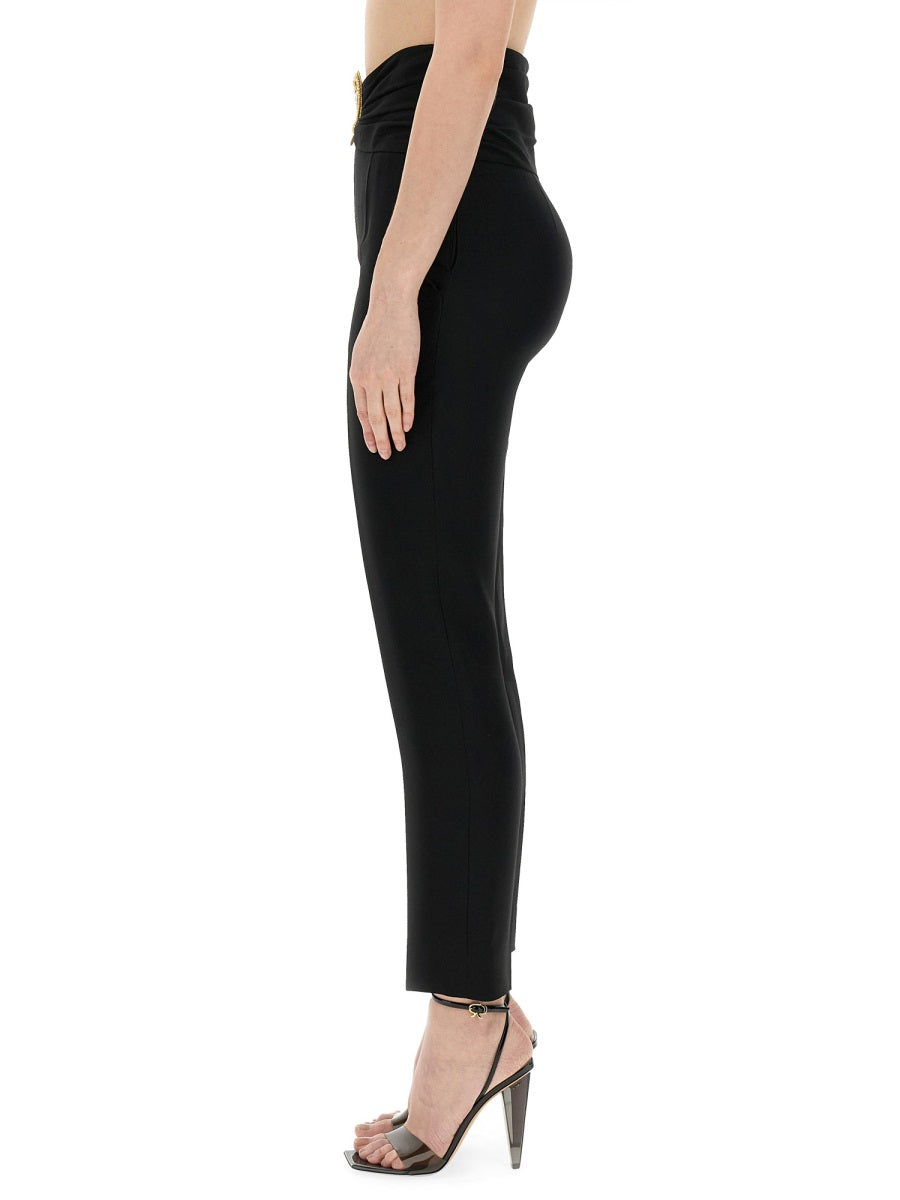 Moschino Women Pants With Heart Application MOSCHINO