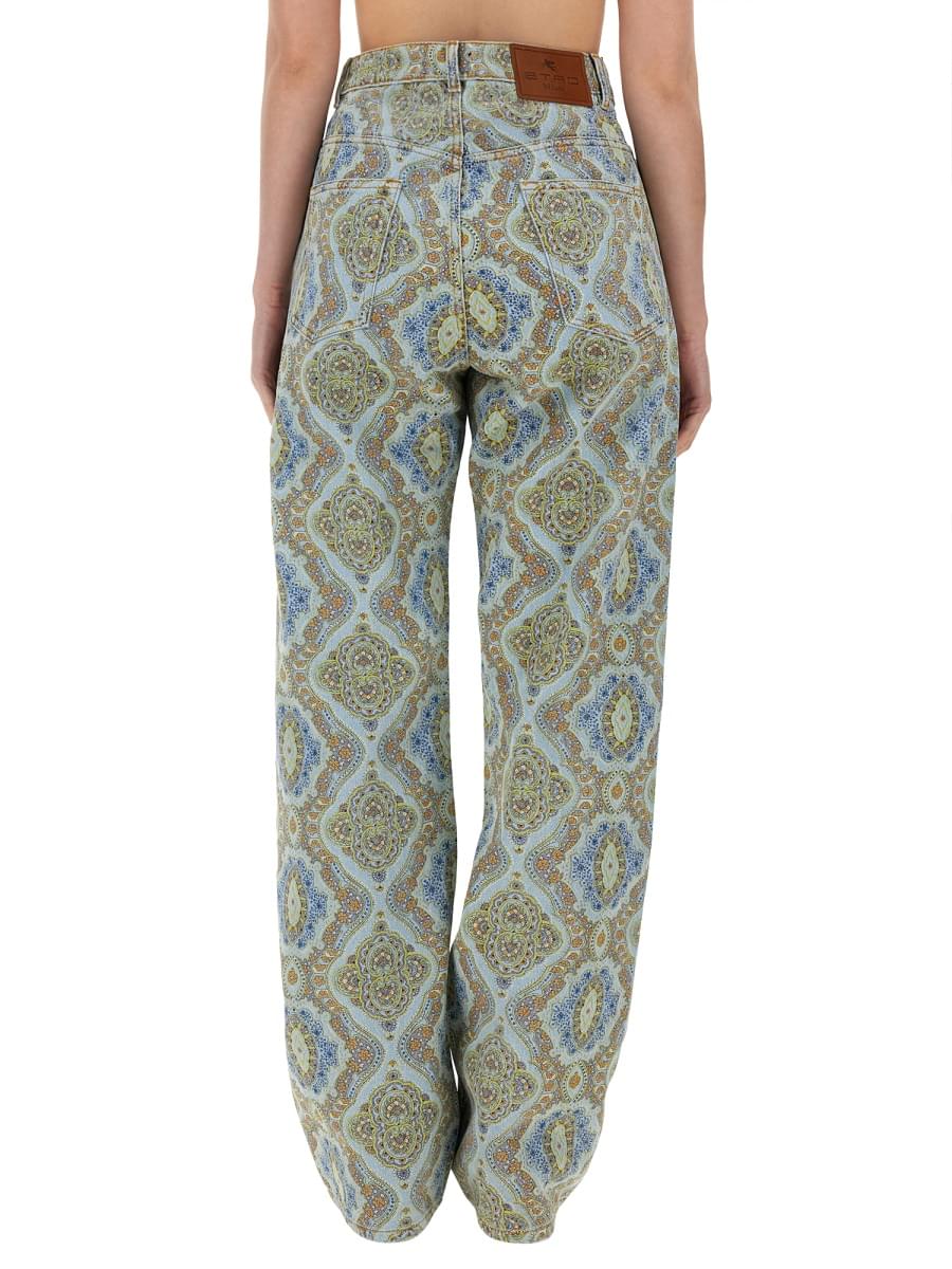 Etro Women Jeans Con Stampa Paisley ETRO