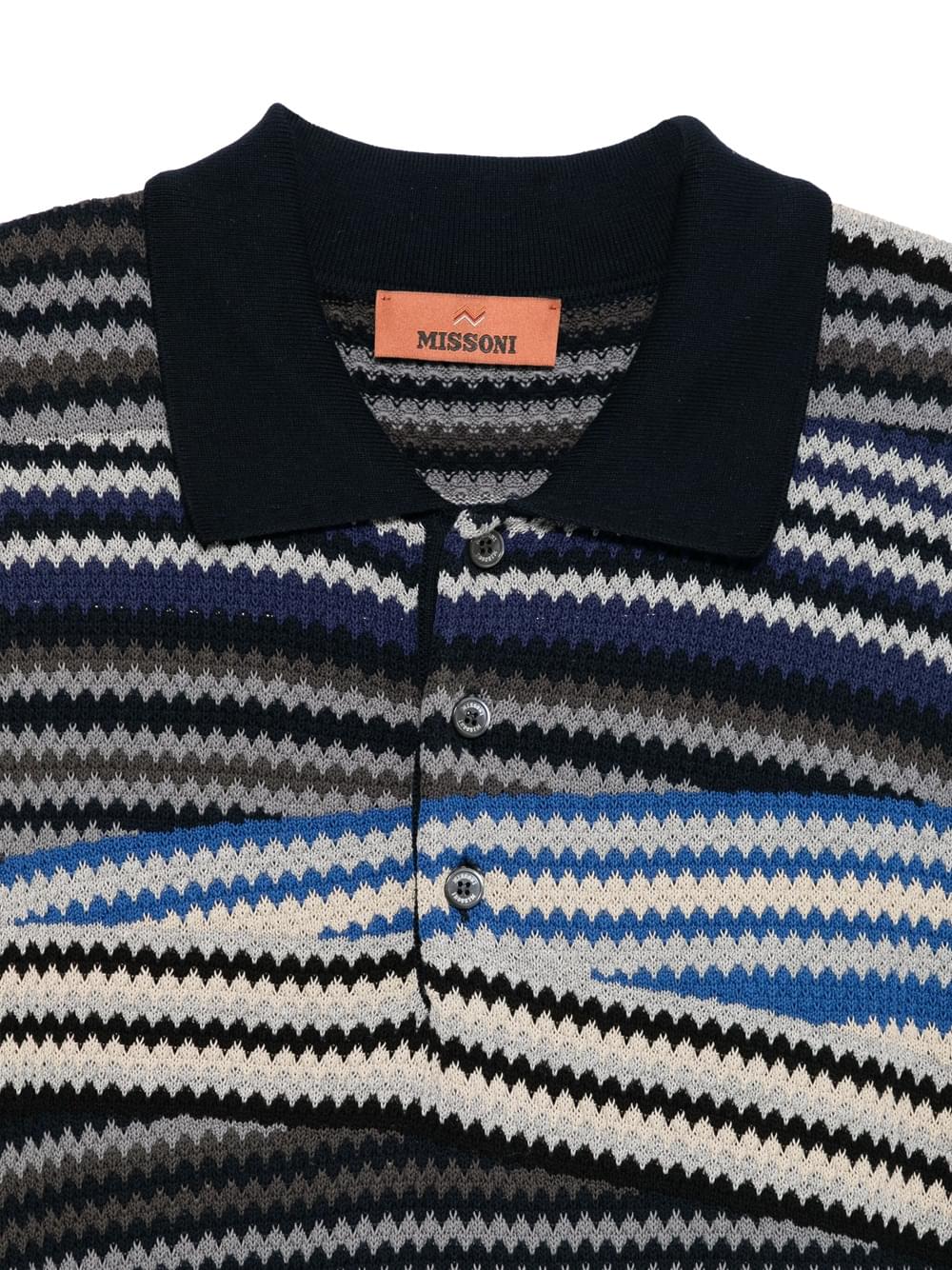 Missoni Men Striped Polo MISSONI
