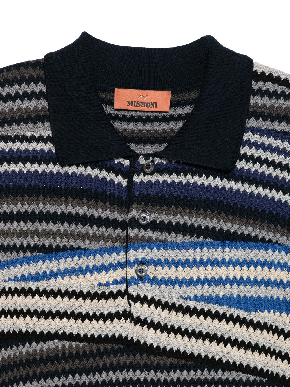 Missoni Men Striped Polo MISSONI