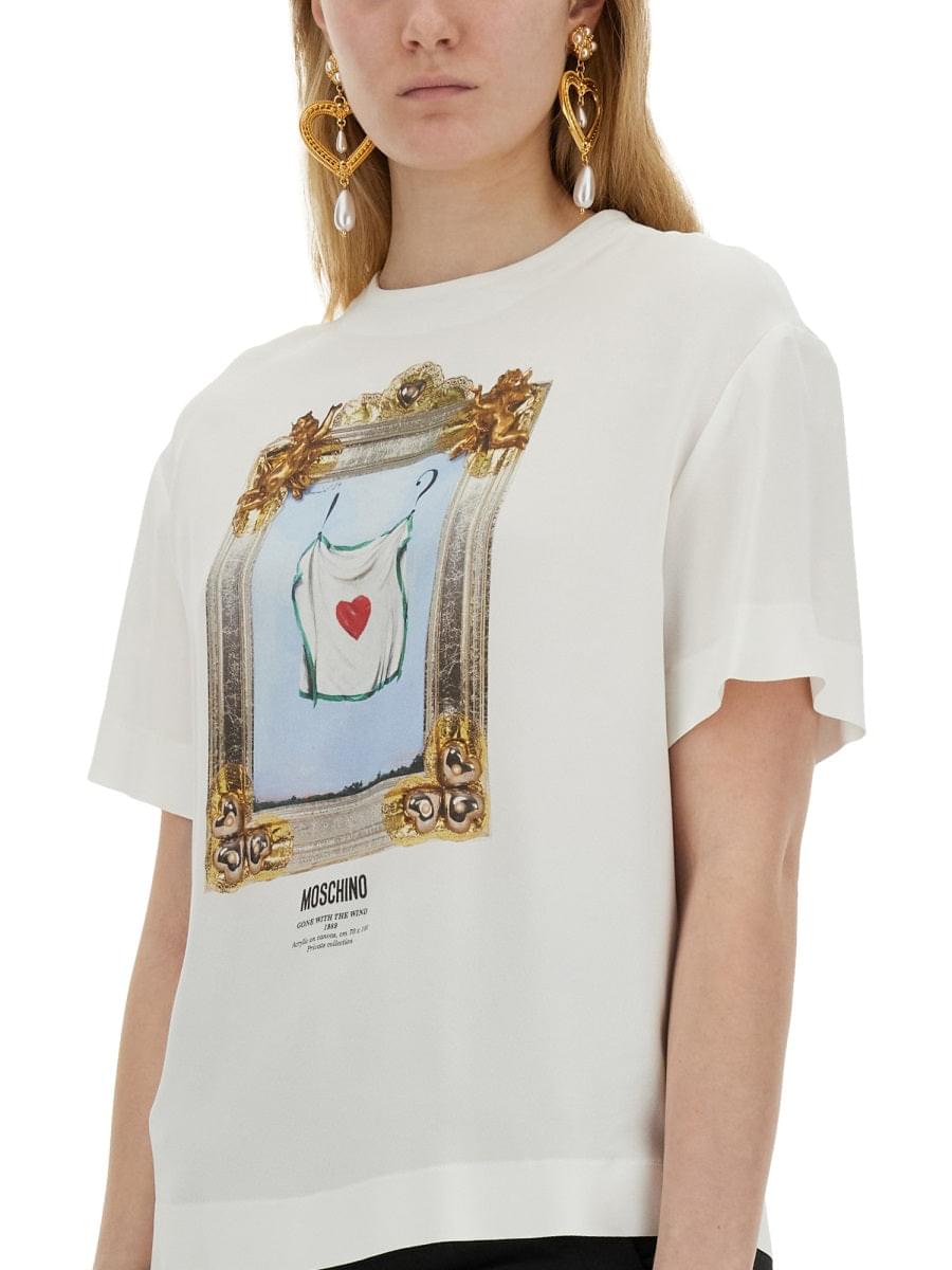 Moschino Women "Gone With The Wind" T-Shirt MOSCHINO