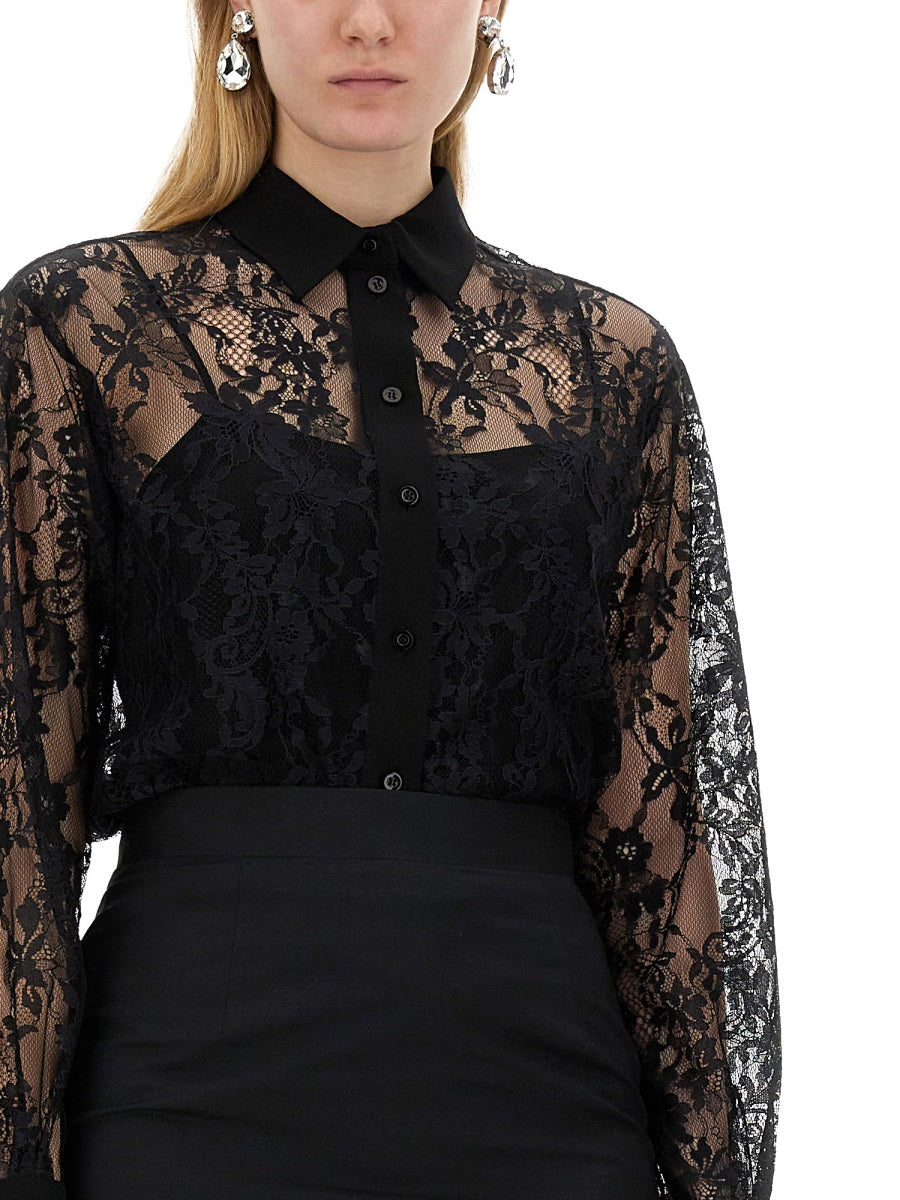 Moschino Women Lace Shirt MOSCHINO
