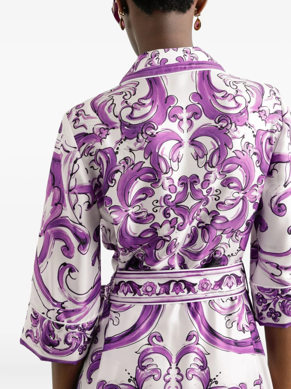 Dolce & Gabbana Women Printed Midi Dress DOLCE & GABBANA