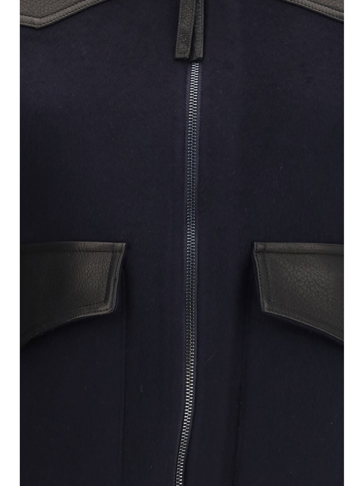 P.A.R.O.S.H. Women Leather Trimmed Jacket P.A.R.O.S.H.