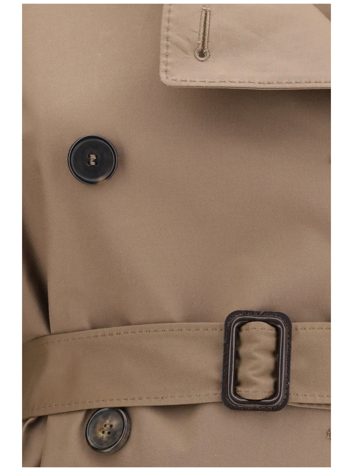 Max Mara The Cube Women Short Water Repellent Twill Trench Coat MAX MARA THE CUBE