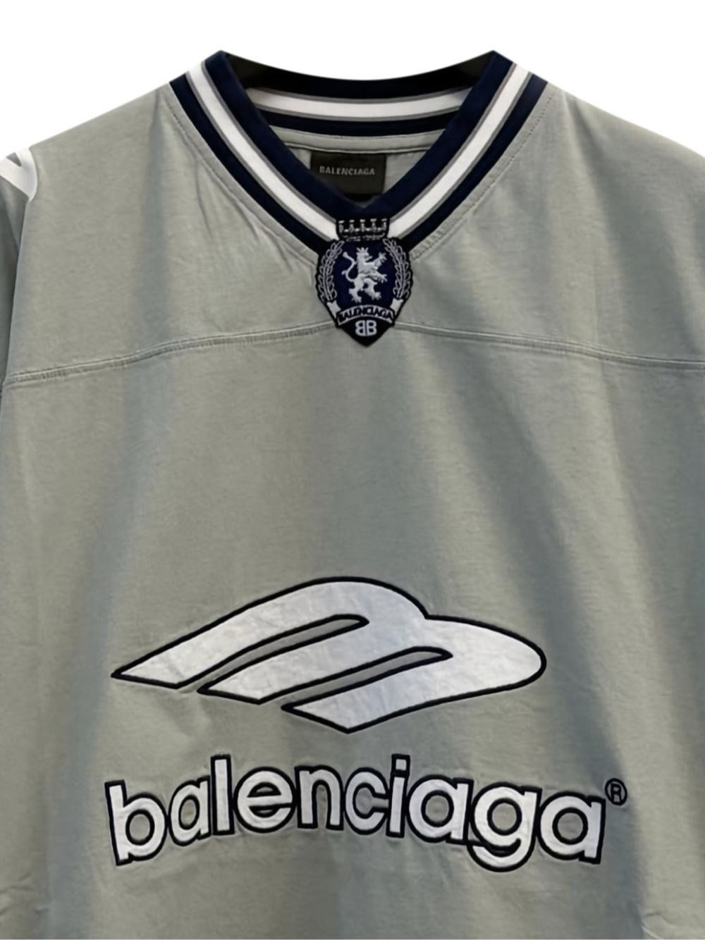 Balenciaga Men 3B Football T-Shirt BALENCIAGA
