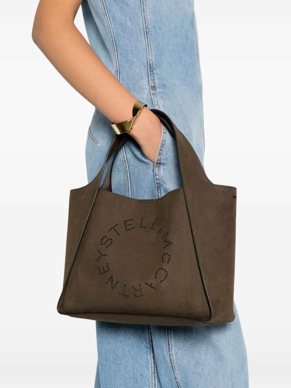 Stella Mccartney Women Tote Bag With Perforated Logo STELLA MCCARTNEY