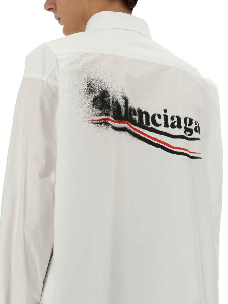 Balenciaga Men Large Fit Shirt BALENCIAGA