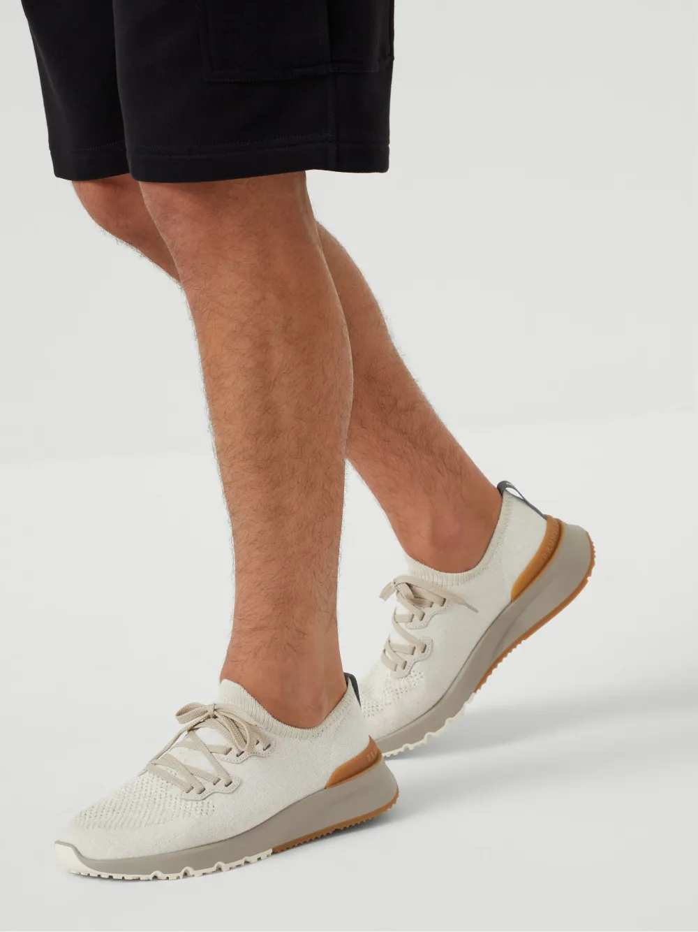 Brunello Cucinelli Men Knit Sneakers BRUNELLO CUCINELLI