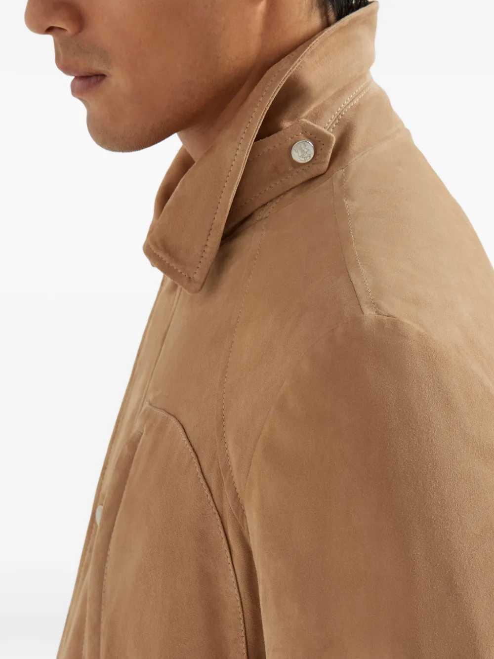 Brunello Cucinelli Men Suede Jacket BRUNELLO CUCINELLI