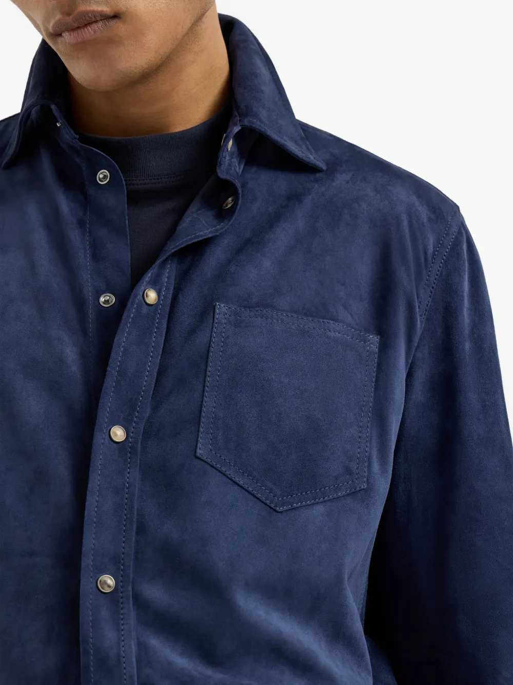 Brunello Cucinelli Men Pocket Shirt BRUNELLO CUCINELLI