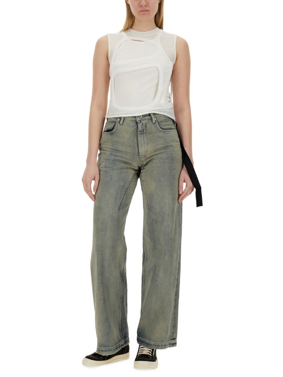 Rick Owens Drkshdw Women Top Cut Out RICK OWENS