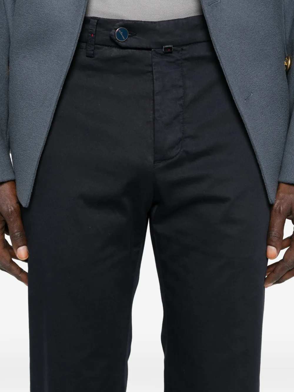 Kiton Men Trousers With Belt Loops KITON