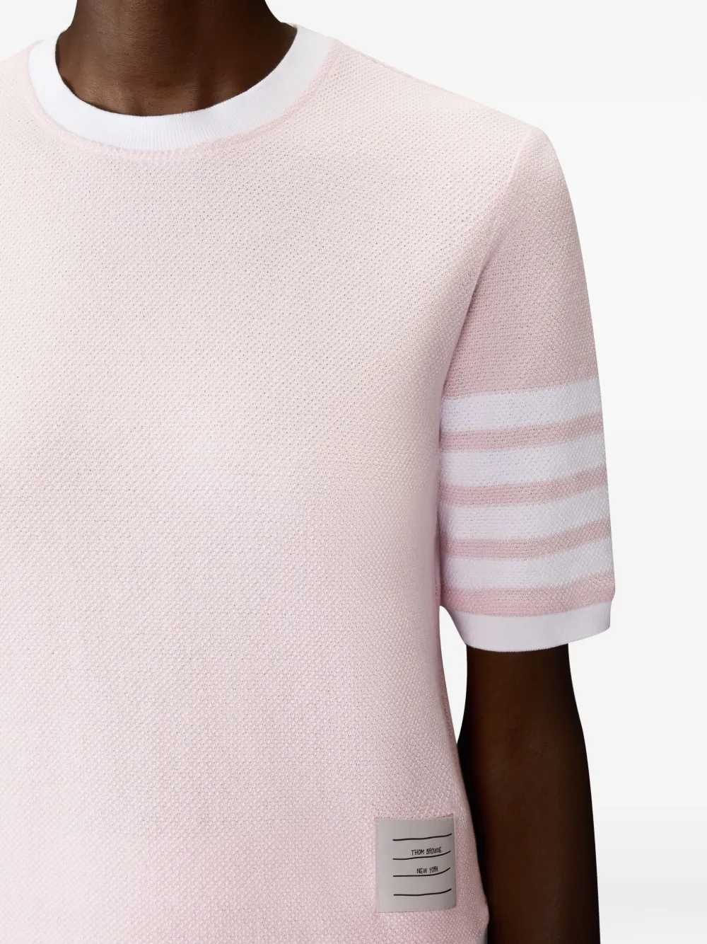 Thom Browne Women Top With 4-Stripe Detail THOM BROWNE