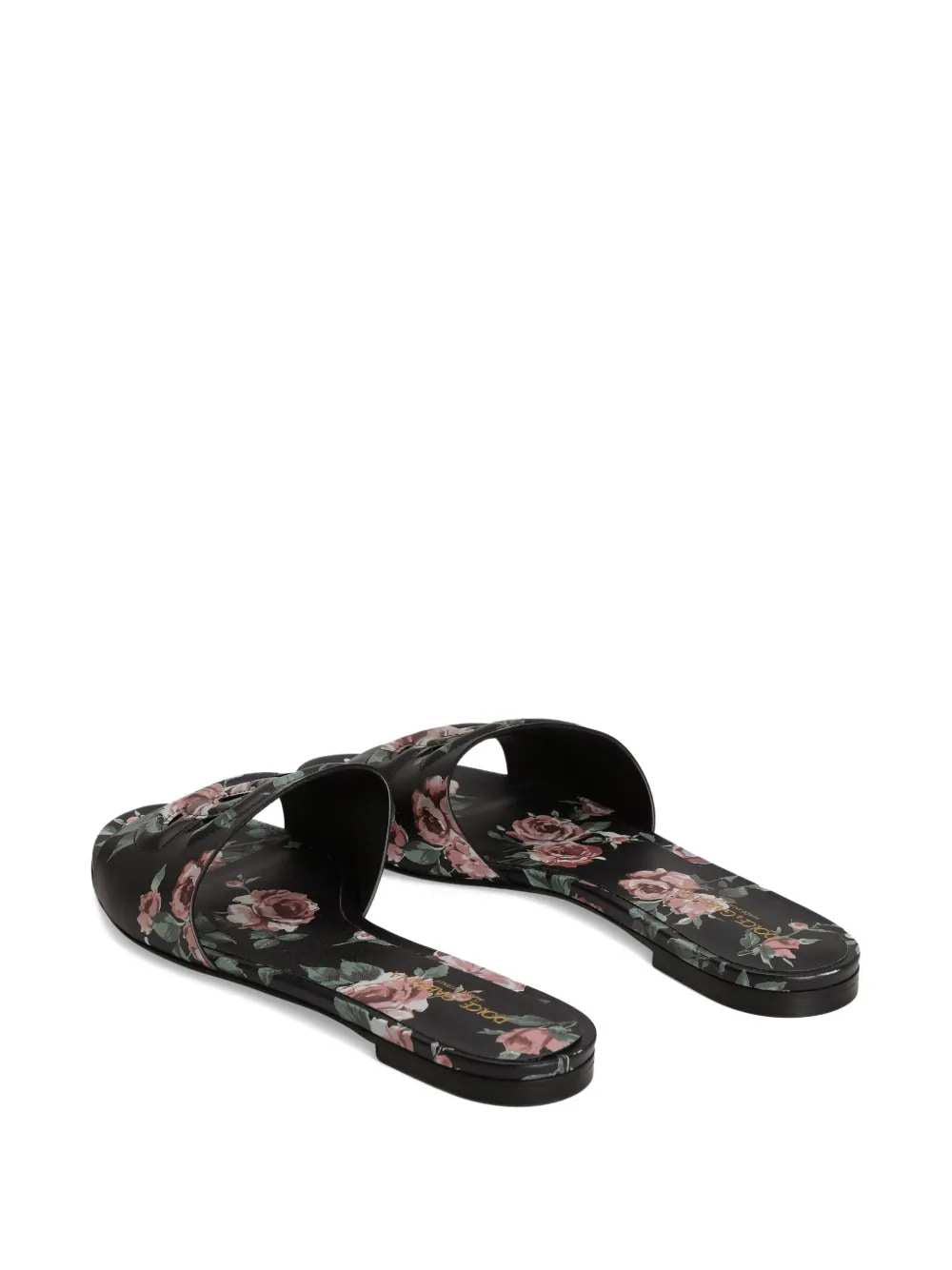 Dolce & Gabbana Women Floral Slide Sandals DOLCE & GABBANA