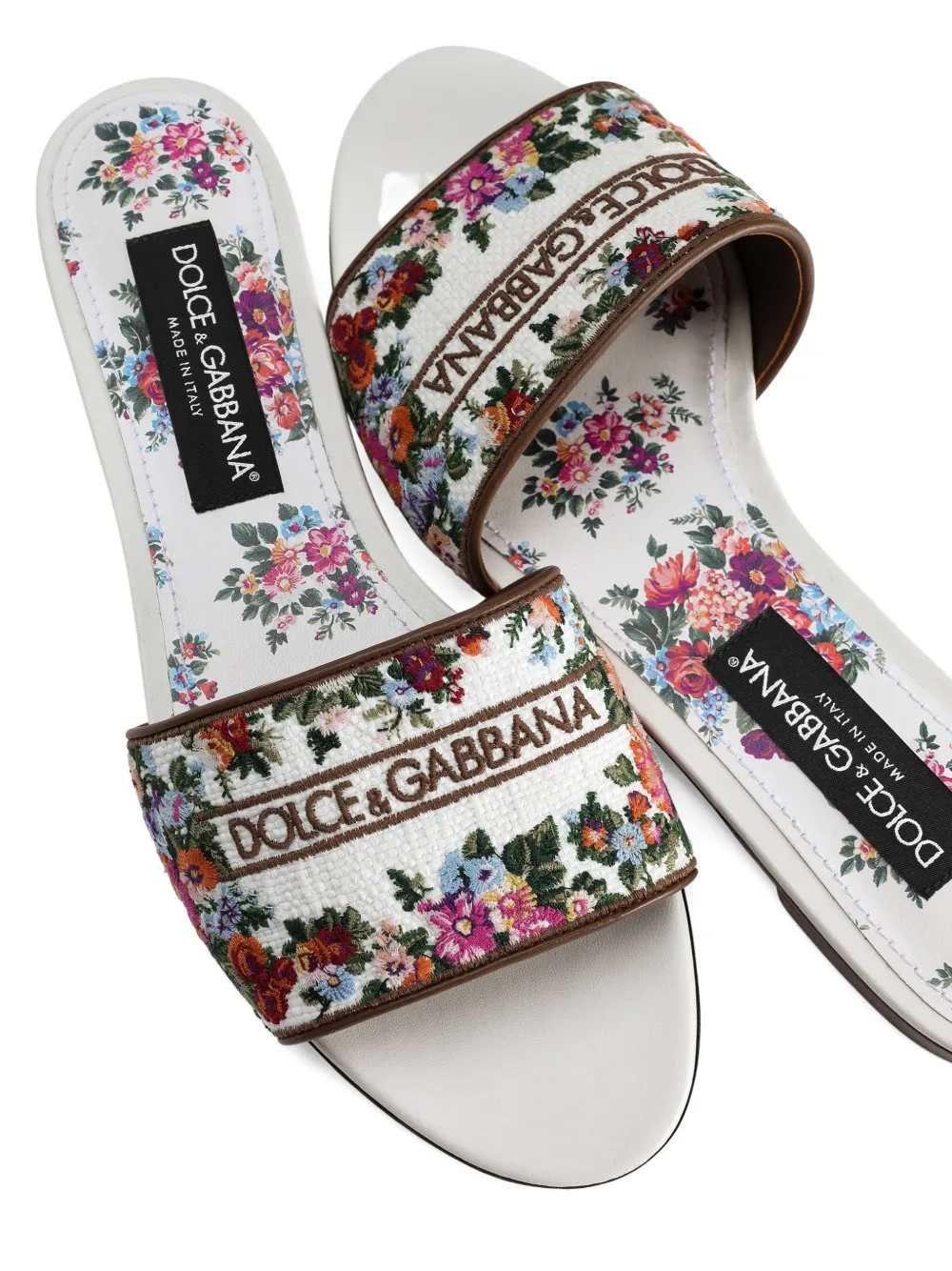 Dolce & Gabbana Women Sandals With Floral Detail DOLCE & GABBANA