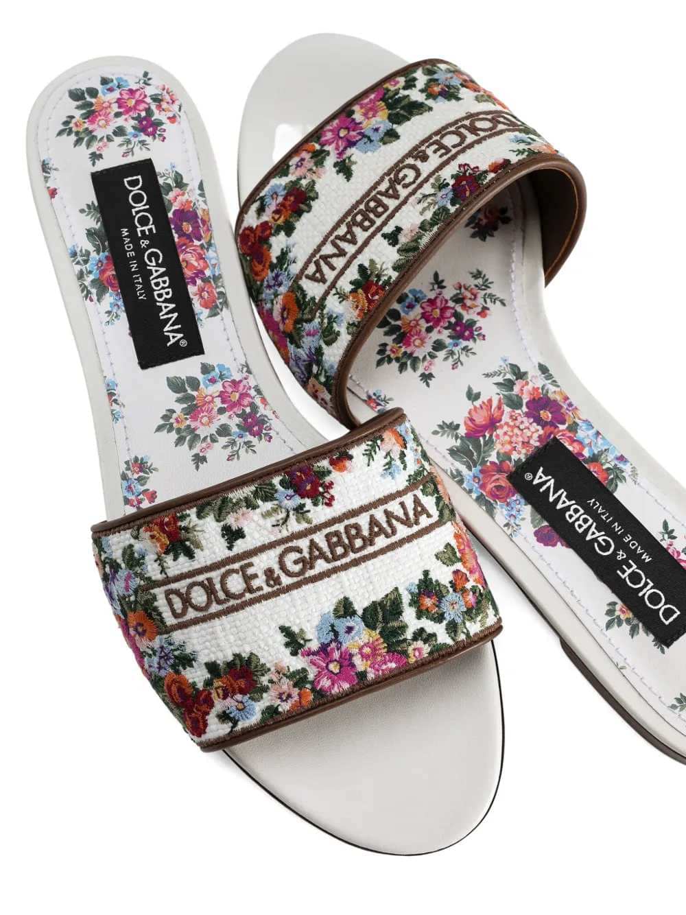 Dolce & Gabbana Women Sandals With Floral Detail DOLCE & GABBANA