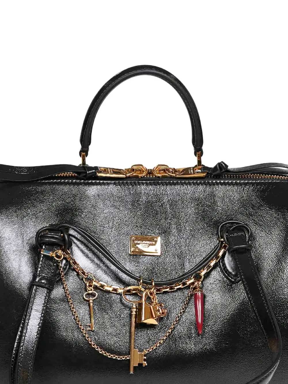 Dolce & Gabbana Women Vittoria Leather Tote Bag