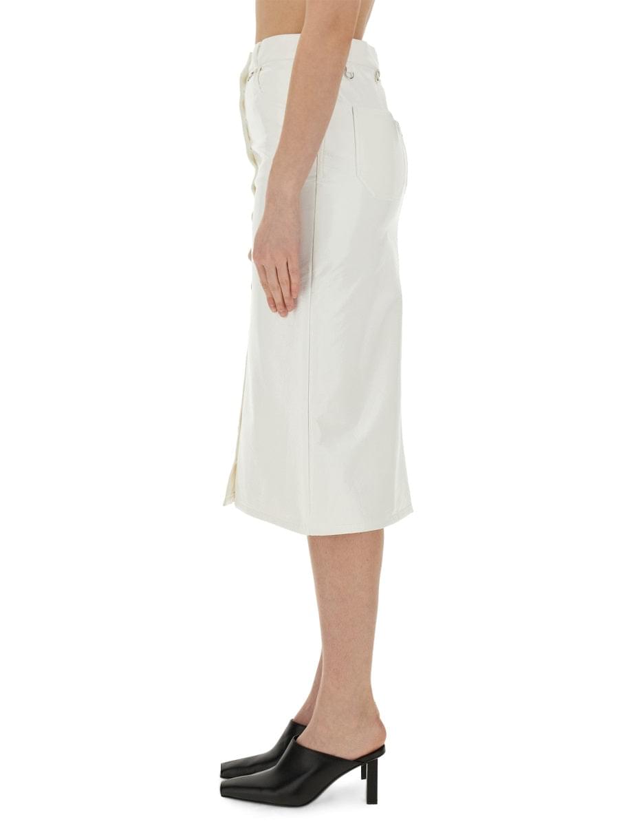 Courreges Women Skirt With Buttons COURREGES
