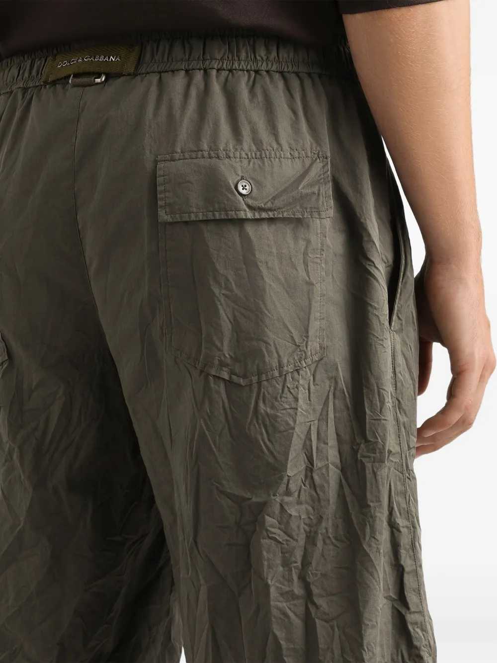 Dolce & Gabbana Men Drawstring Shorts With Pockets DOLCE & GABBANA