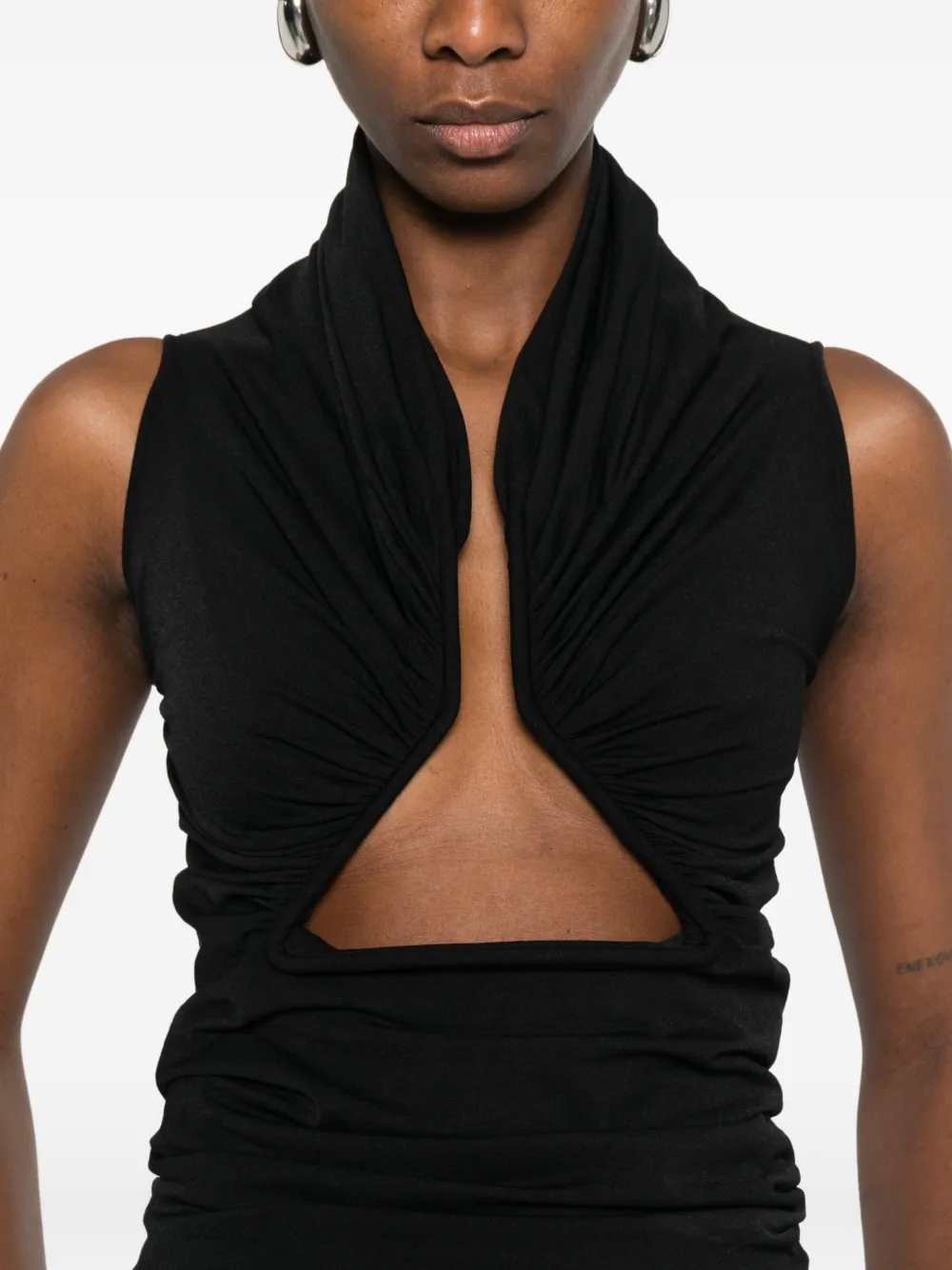 Rick Owens Women Draped Jersey Top RICK OWENS