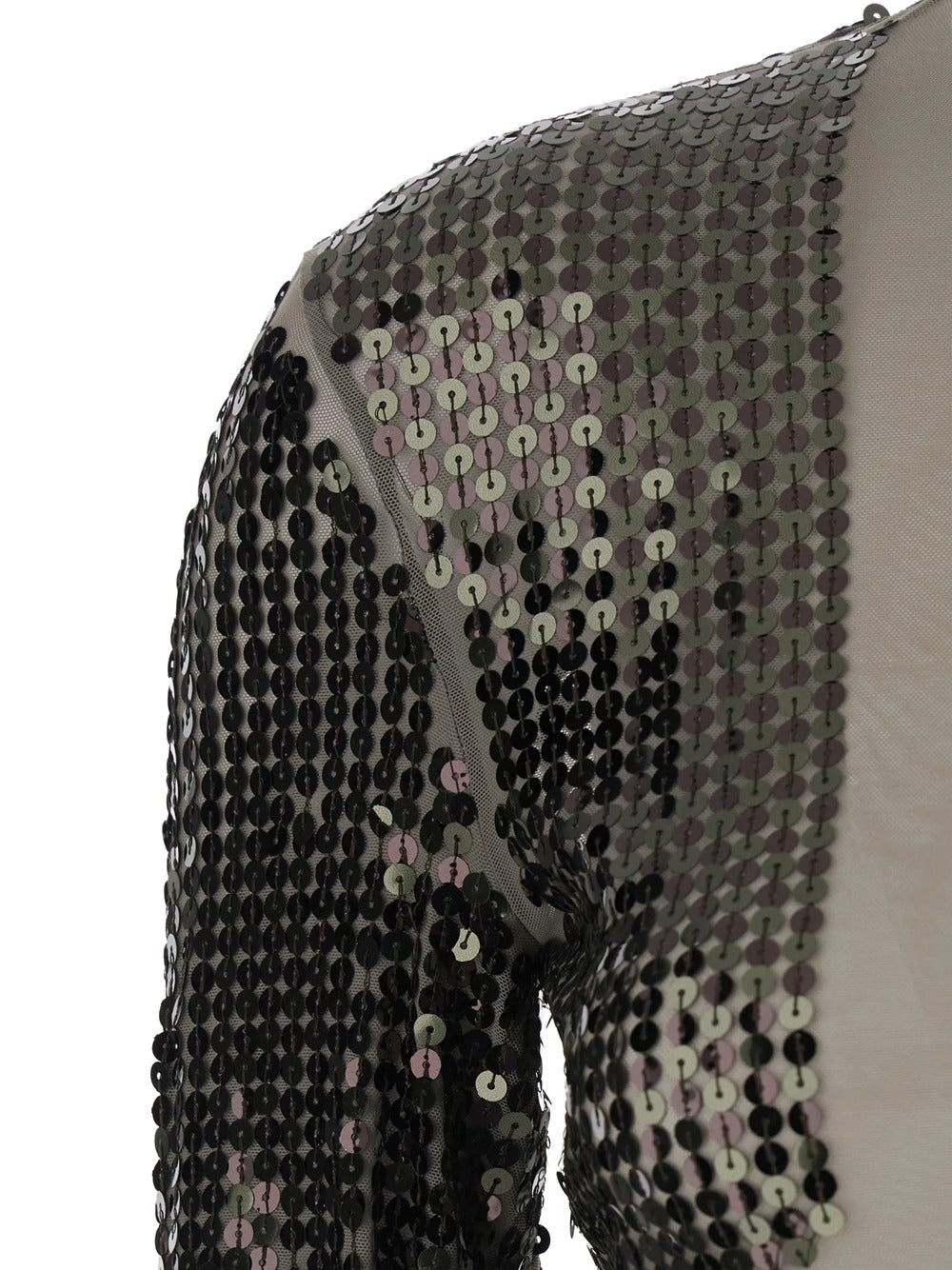 Rick Owens Women Rick Owens Women Sequin-Embellished Top RICK OWENS