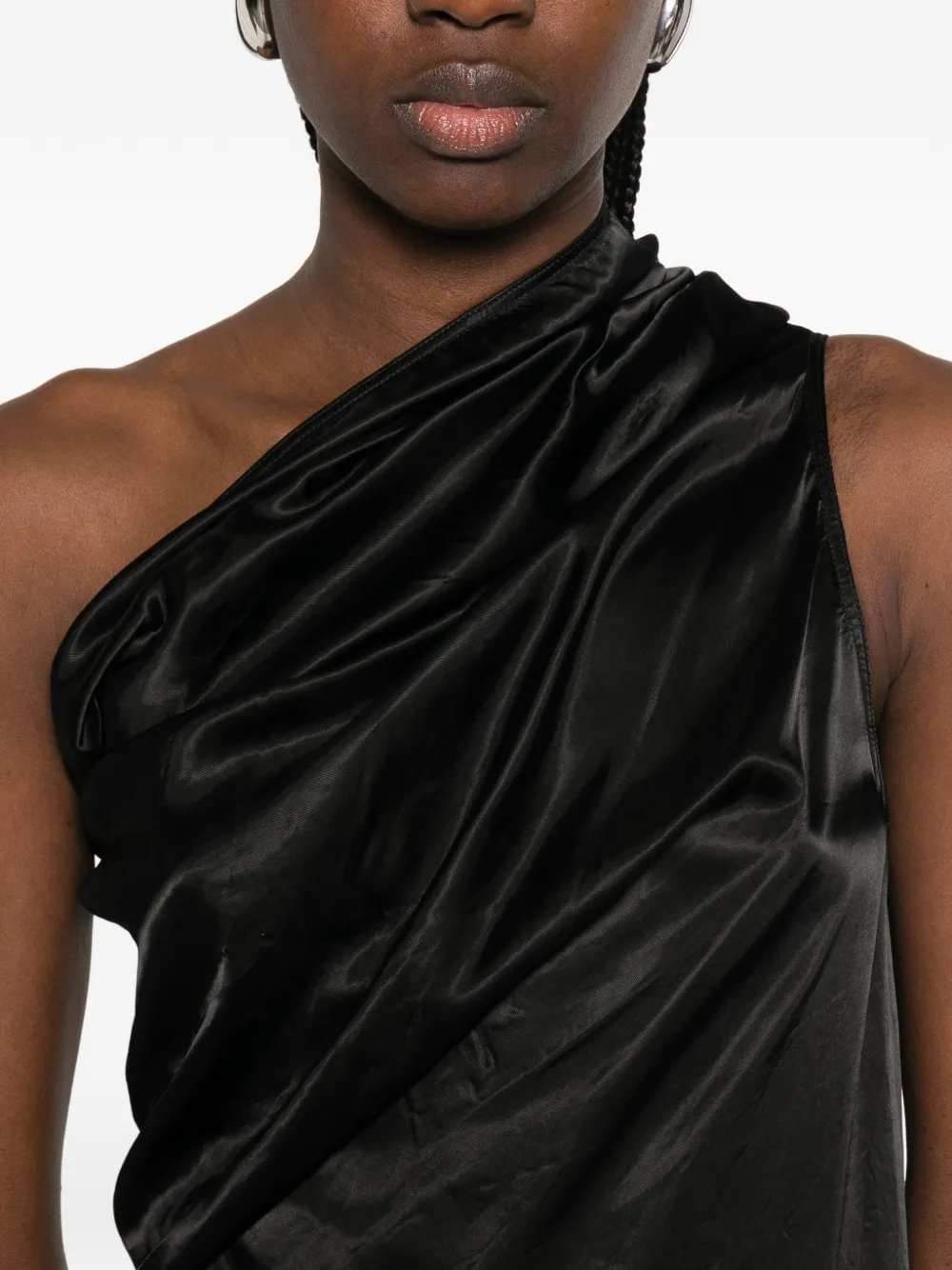 Rick Owens Women Athena Arrowhead One-Shoulder Midi Dress RICK OWENS