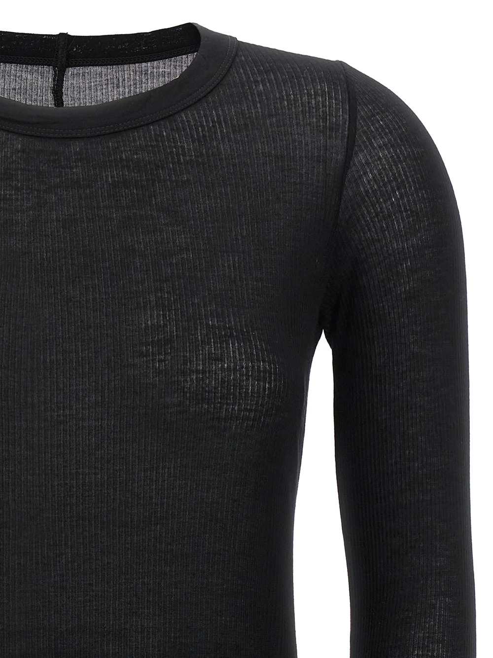 Rick Owens Women Ribbed T-Shirt RICK OWENS